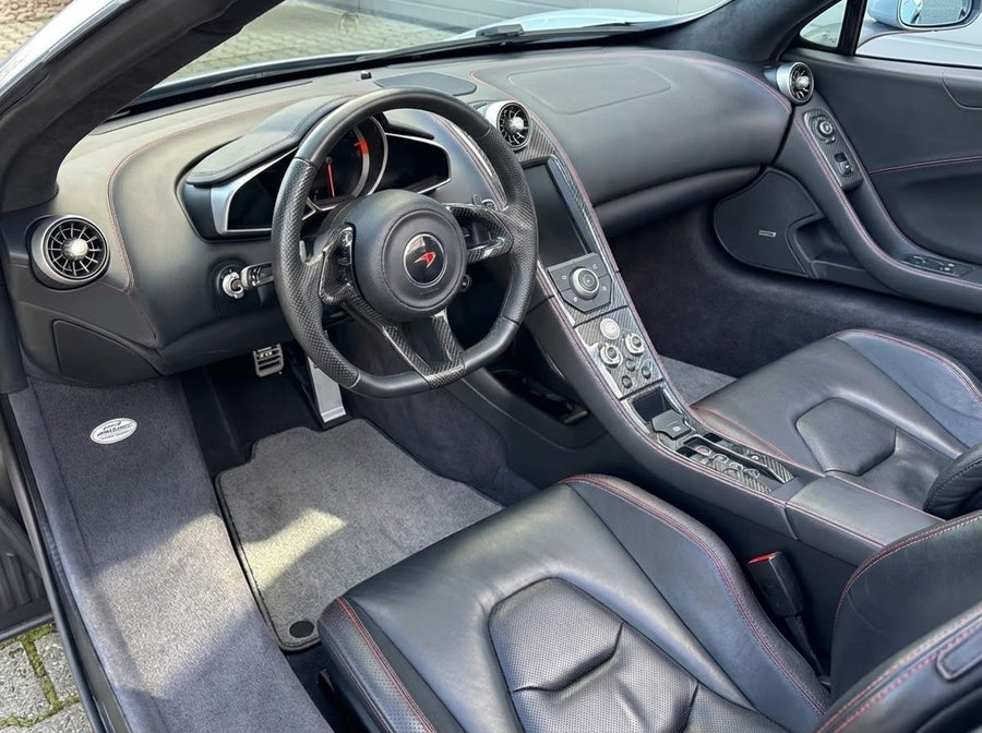 Floor Mats For McLaren MP4-12C (2011–2014) Gray Tailored Carpets Set AutoWin