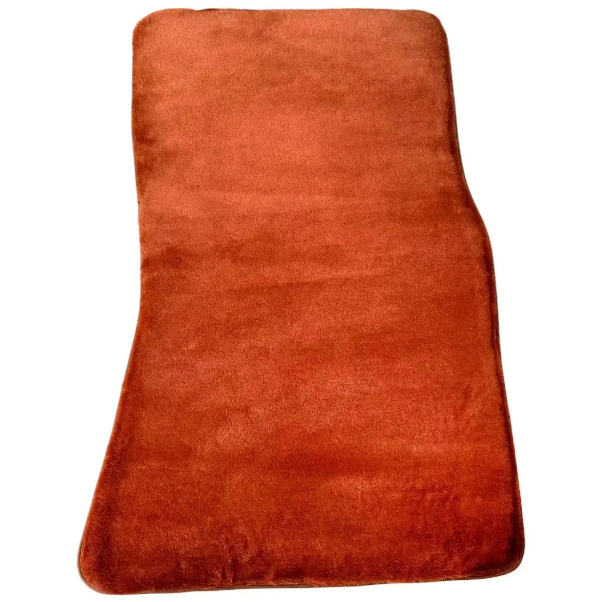 Ginger Color Sheepskin Floor Mats for Rolls-Royce Cullinan (2018-2023) - AutoWin