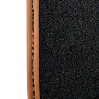 Ginger Color Sheepskin Floor Mats for Rolls-Royce Ghost Series I (2010-2020) - AutoWin