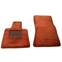 Ginger Color Sheepskin Floor Mats for Rolls-Royce Phantom VIII (2017-2024) - AutoWin