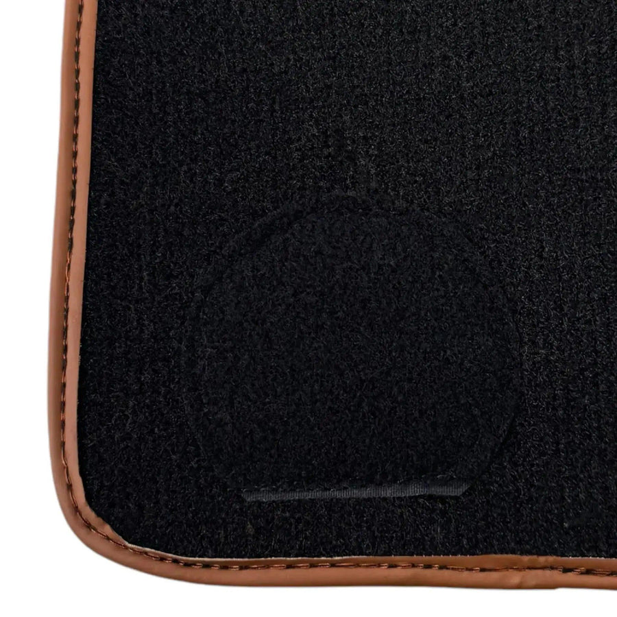 Ginger Color Sheepskin Floor Mats for Rolls-Royce Phantom VIII (2017-2024) - AutoWin