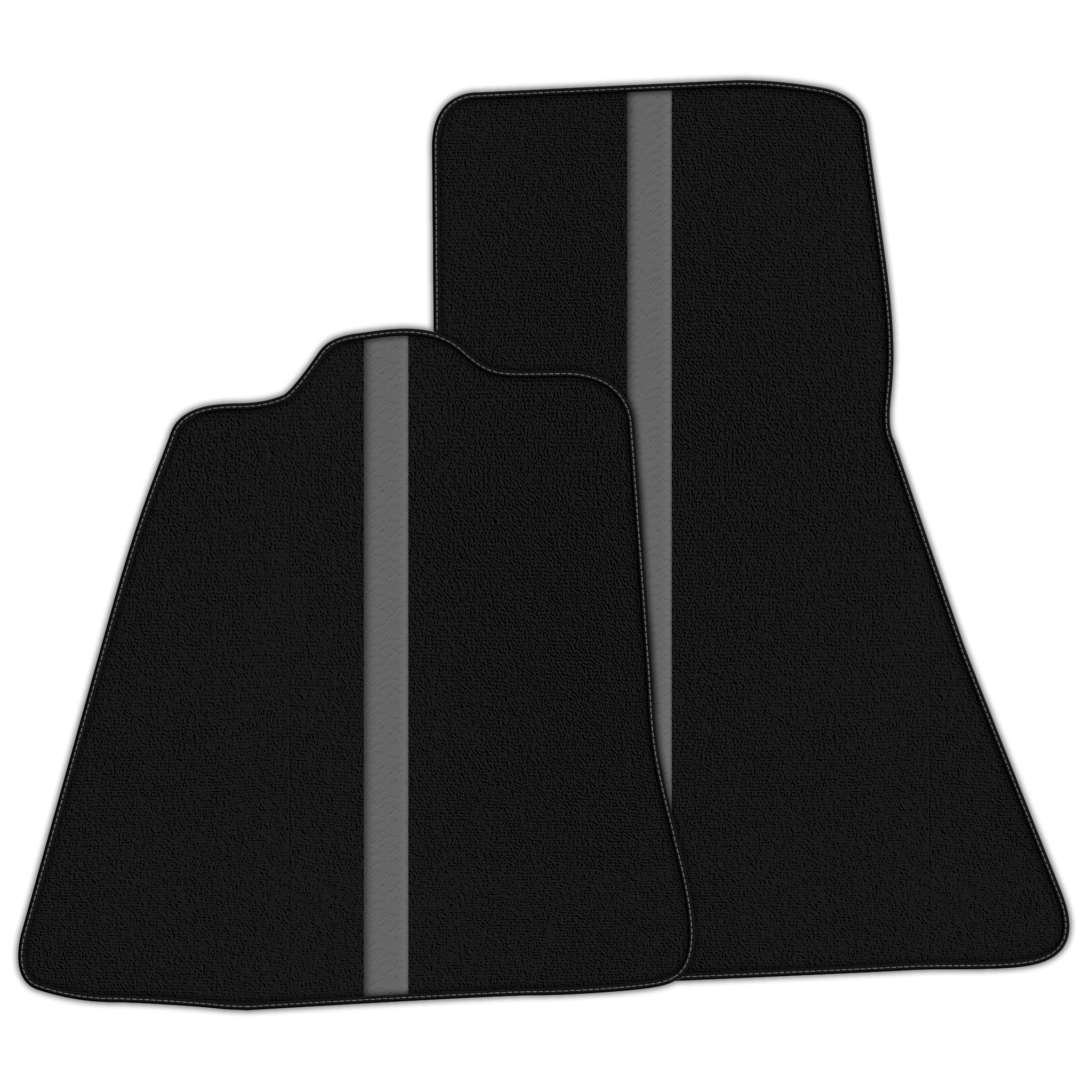 Custom Black Floor Mats for Ferrari 612 Scaglietti (2005-2011)