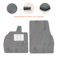 Luxury Sheepskin Floor Mats for Lamborghini Revuelto 2024-2025