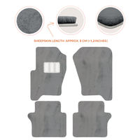 Luxury Sheepskin Floor Mats for Your Range Rover Sport 2005-2010
