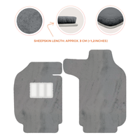 Luxury Sheepskin Floor Mats for Porsche 911 - 992 (2019-2026)