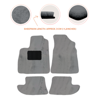 Premium Sheepskin Floor Mats for Bentley Continental GT (2003-2011)