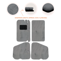 Premium Sheepskin Floor Mats for Rolls-Royce Shadow (1965-1977)