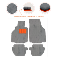 Premium Luxury Sheepskin Floor Mats for Ferrari Roma (2021-2024)