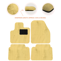Luxury Sheepskin Floor Mats for Land Rover Discovery Sport (2015-2019)
