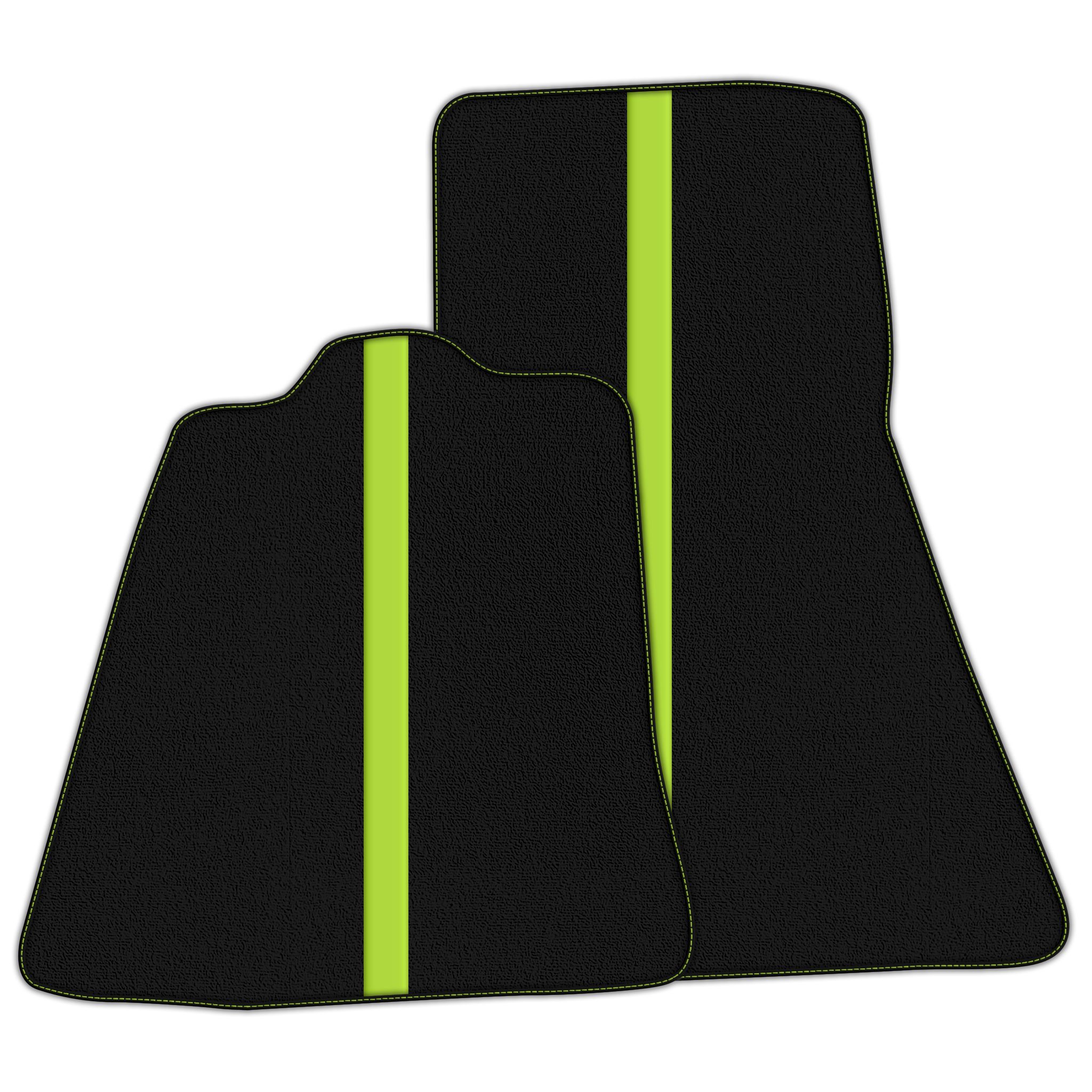 Custom Black Floor Mats for Ferrari 612 Scaglietti (2005-2011)