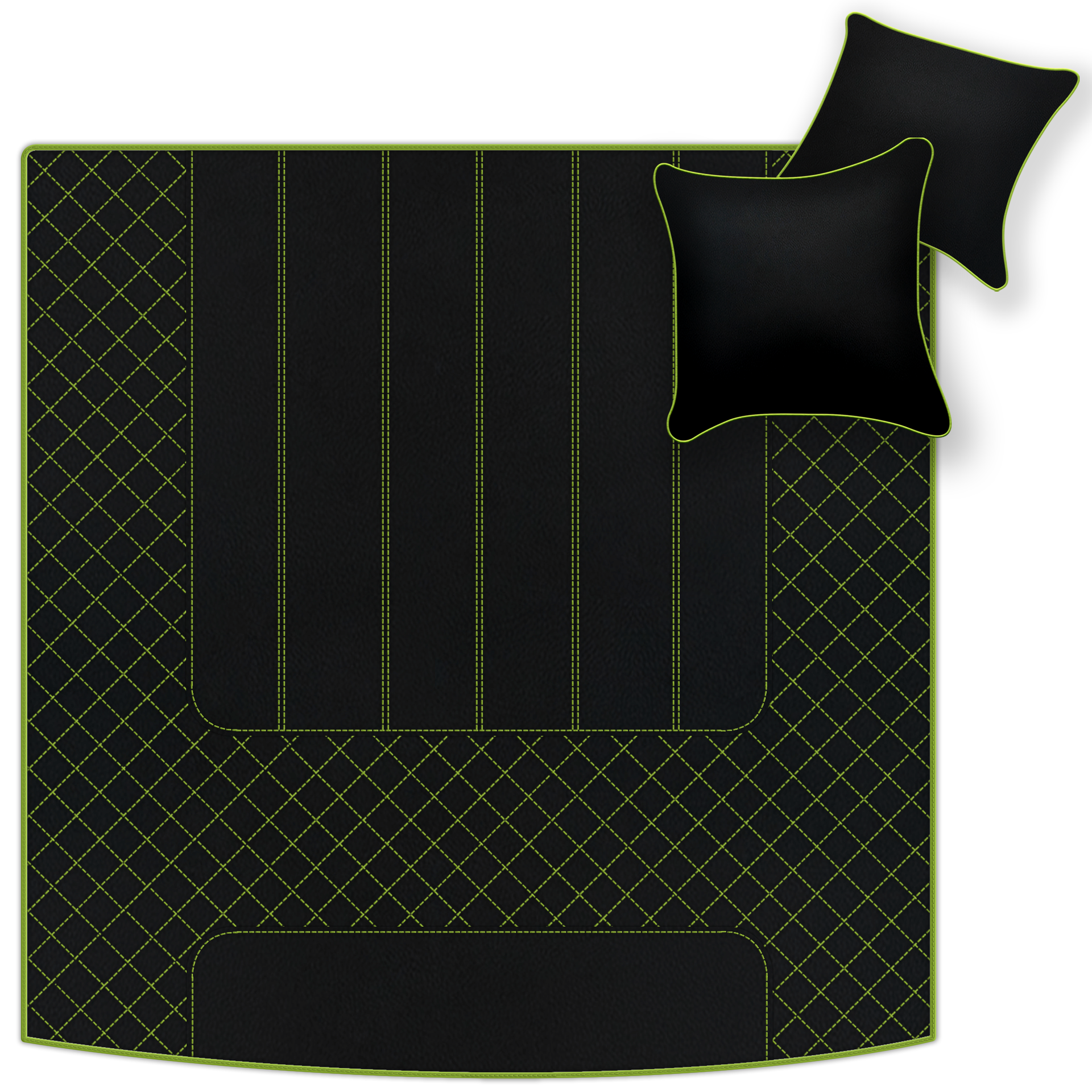 Customizable Leather Floor Mats with AW1 Pattern for Bentley Red Label RL (1998-2009) - AutoWin