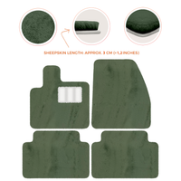 Premium Sheepskin Floor Mats for Range Rover Evoque (2016-2024)
