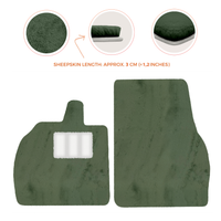 Luxury Sheepskin Floor Mats for Lamborghini Revuelto 2024-2025