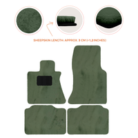 Premium Sheepskin Floor Mats for Rolls-Royce Phantom Sedan (2003-2016)