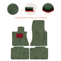 Premium Sheepskin Floor Mats for Rolls-Royce Phantom Sedan (2003-2016)