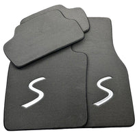 Grey Floor Mats for Mini Cabrio R52 Convertible (2004-2009) - AutoWin
