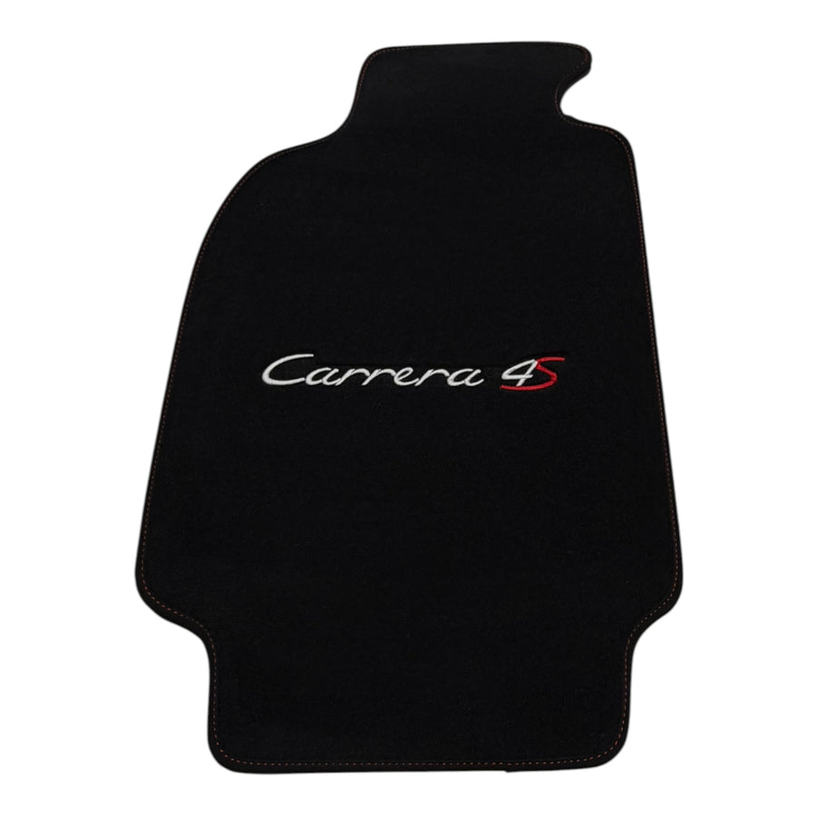 Black Floor Mats from Carpet for Porsche Carrera 4S (1995-2026)