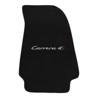 Black Floor Mats from Carpet for Porsche Carrera 4S (1995-2026)