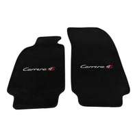 Black Floor Mats from Carpet for Porsche Carrera 4S (1995-2026)