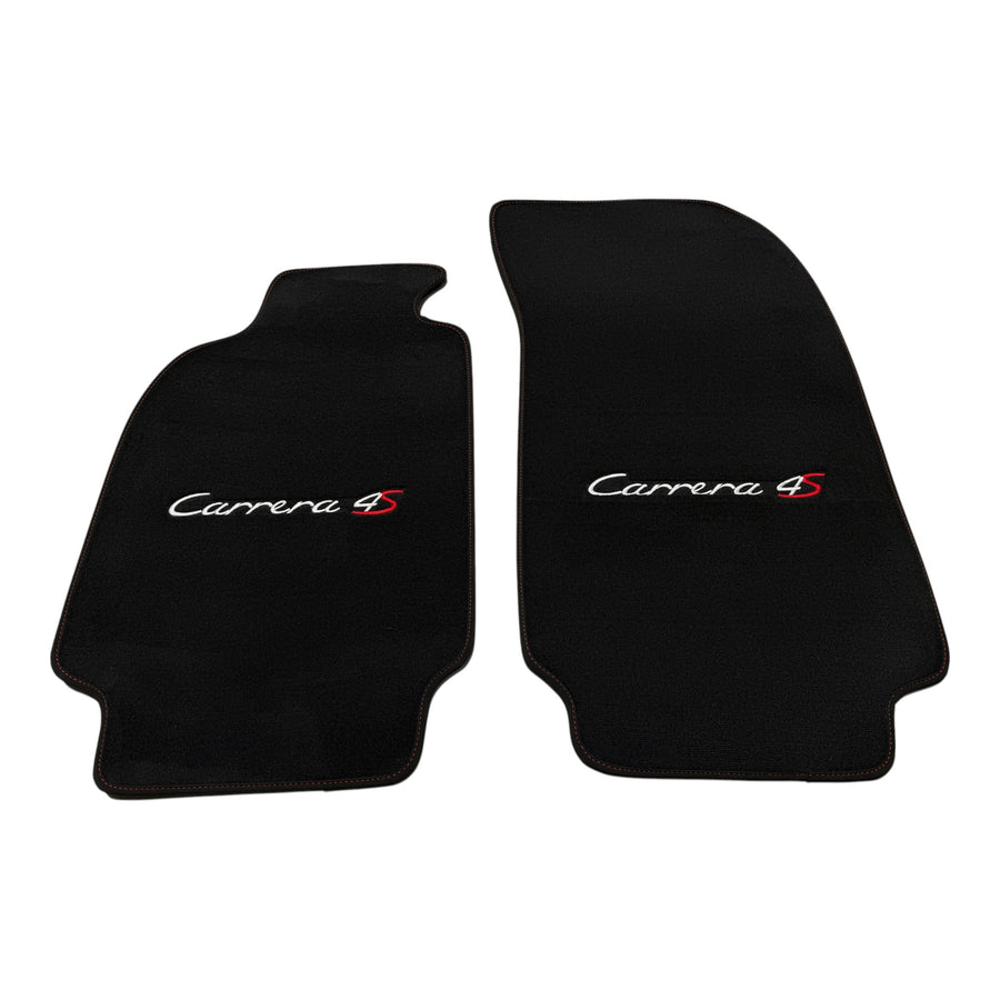 Black Floor Mats from Carpet for Porsche Carrera 4S (1995-2026)