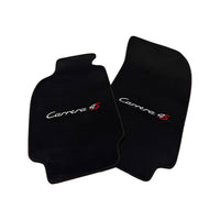Black Floor Mats from Carpet for Porsche Carrera 4S (1995-2026)