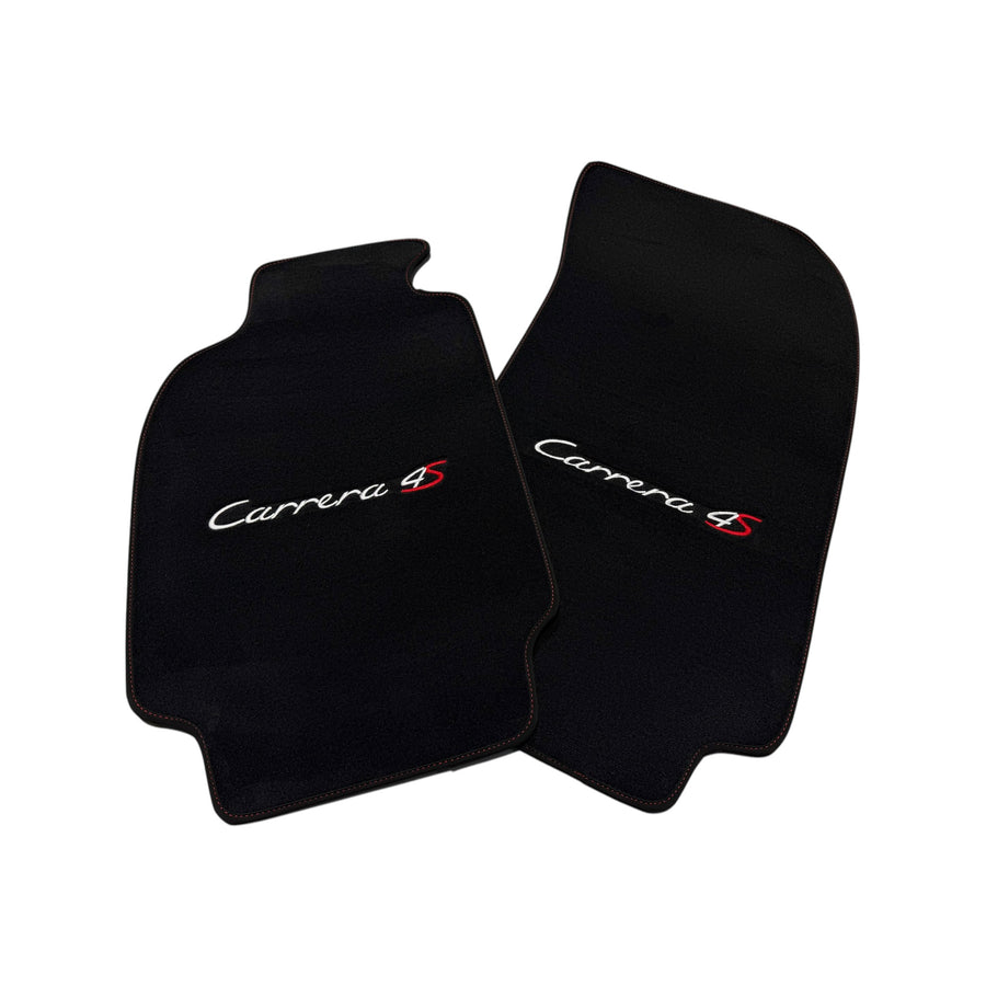 Black Floor Mats from Carpet for Porsche Carrera 4S (1995-2026)