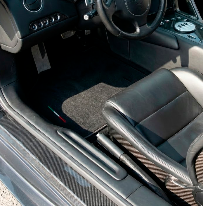 Customizable Floor Mats for Lamborghini Murcielago Embroidery AutoWin Brand