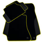 Customizable Black Floor Mats For Mercedes Benz GLA-Class X156 (2017-2020)