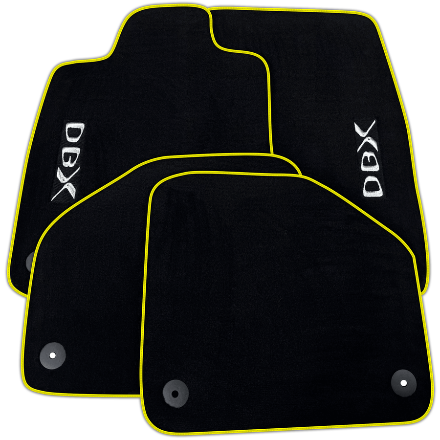 Black Floor Mats for Aston Martin DBX707 (2022-2026) SUV707 (2022-2026) SUV