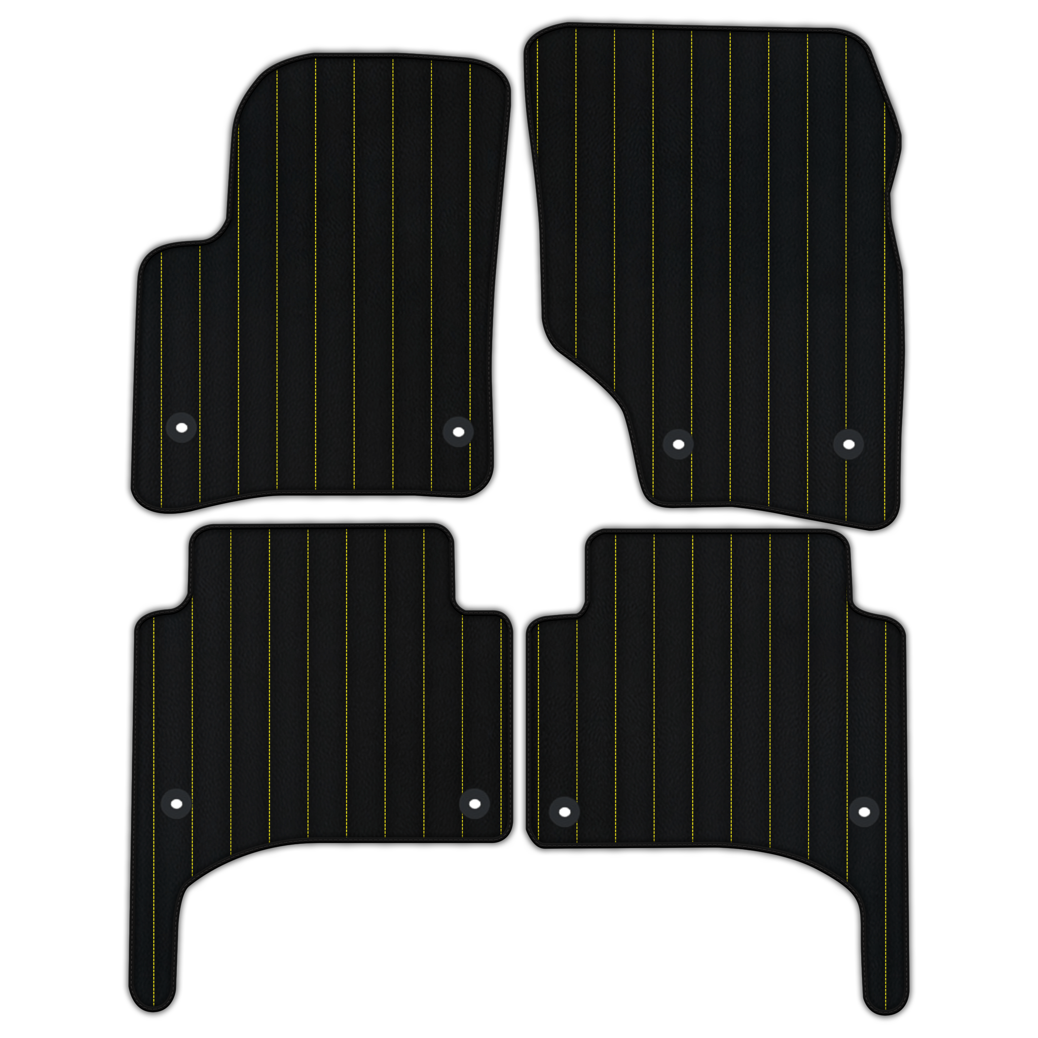 Custom Stylish Leather Floor Mats for Porsche Cayenne (2003-2010)