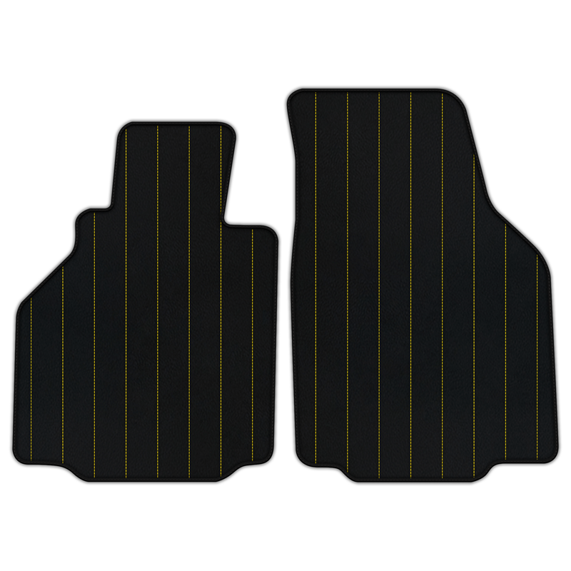 Customizable Leather Floor Mats with Line Pattern for Porsche 911 GT3 (996) 1999–2005