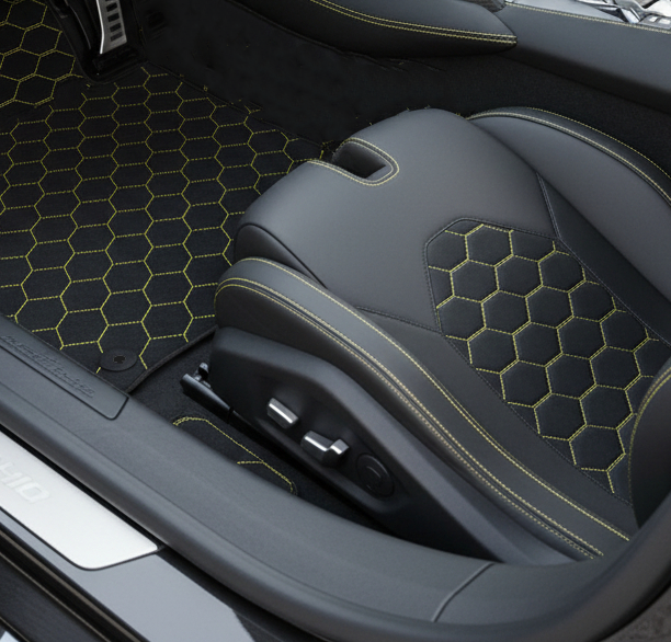 Interior look of floor mats for Lamborghini Temerario (2025-2026)