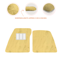 Premium Sheepskin Floor Mats for Ferrari 296 GTS (2022-2025)