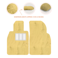 Deluxe Luxury Sheepskin Floor Mats for Porsche 911 SC (1978-1984)