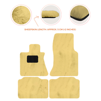 Premium Sheepskin Floor Mats for Rolls-Royce Phantom Sedan (2003-2016)