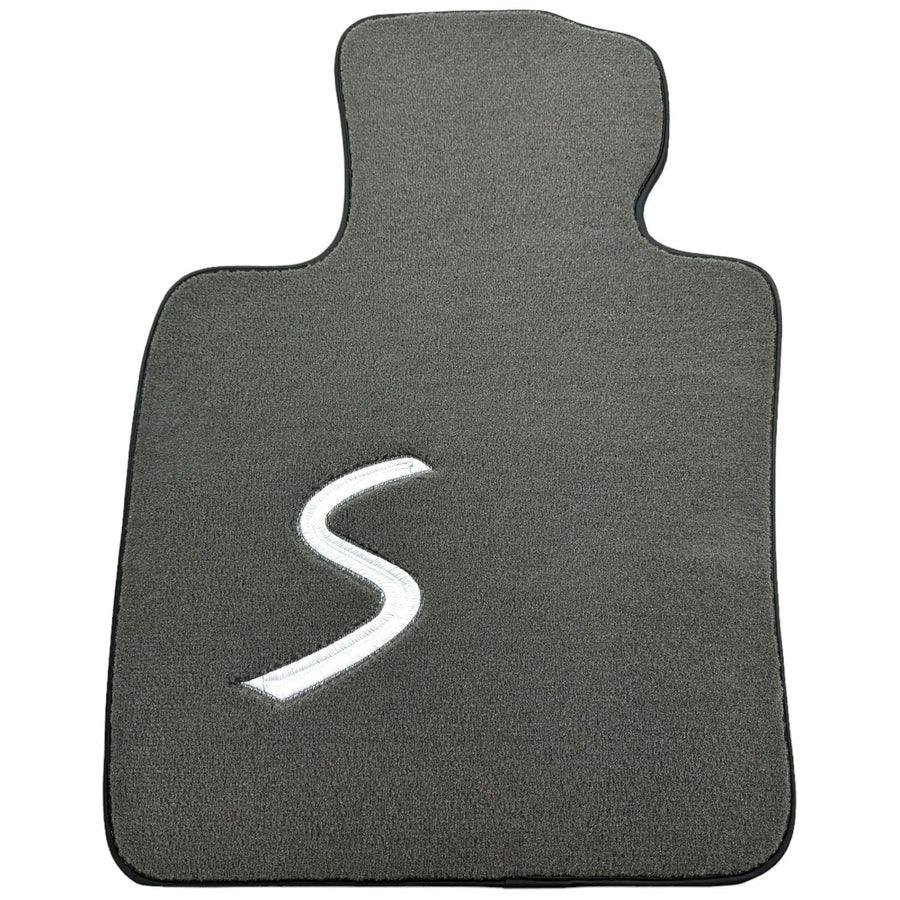 Grey Floor Mats for Mini Cooper / One Electric (2020-2023) - AutoWin