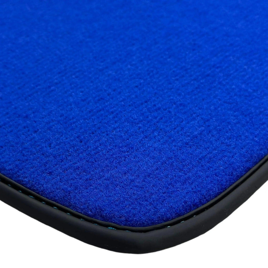 Blue Floor Mats for Mini Cooper / One Electric (2020-2023) - AutoWin