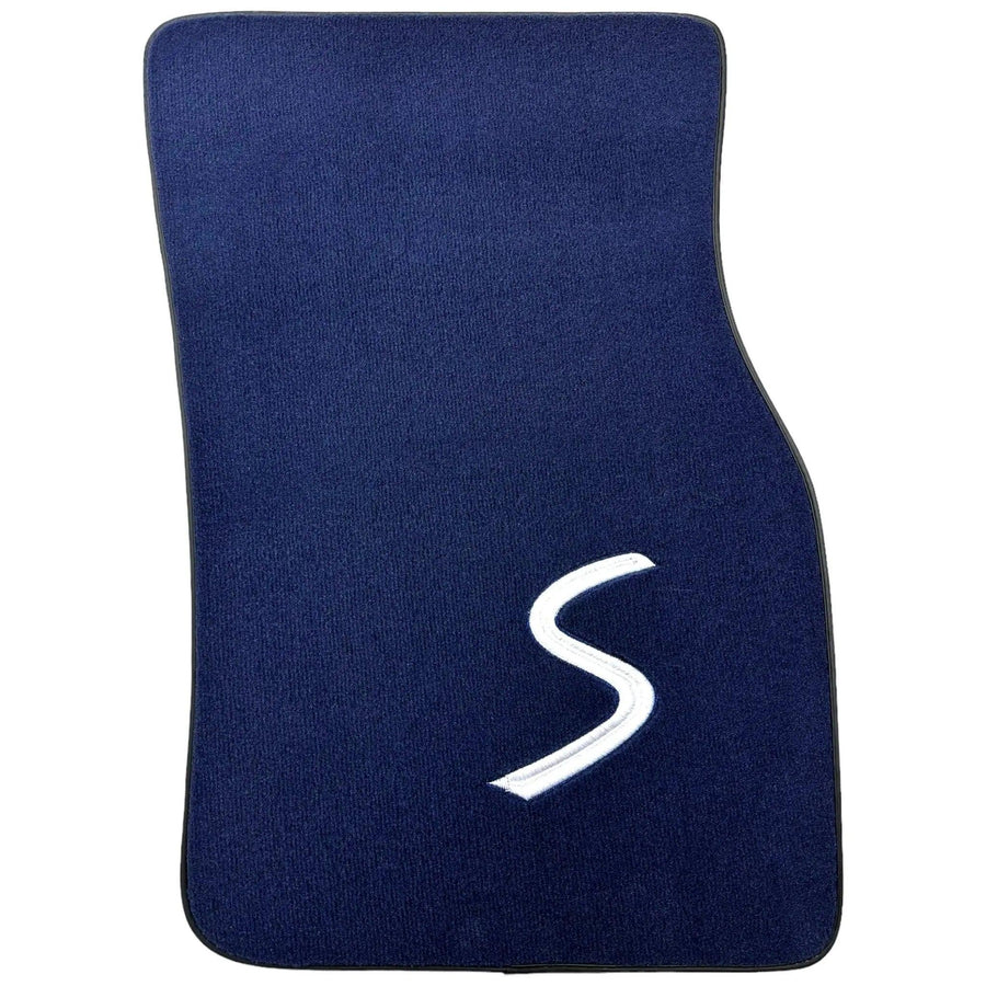 Dark Blue Floor Mats for Mini Cooper / One F55 5-Doors (2015-2023) - AutoWin