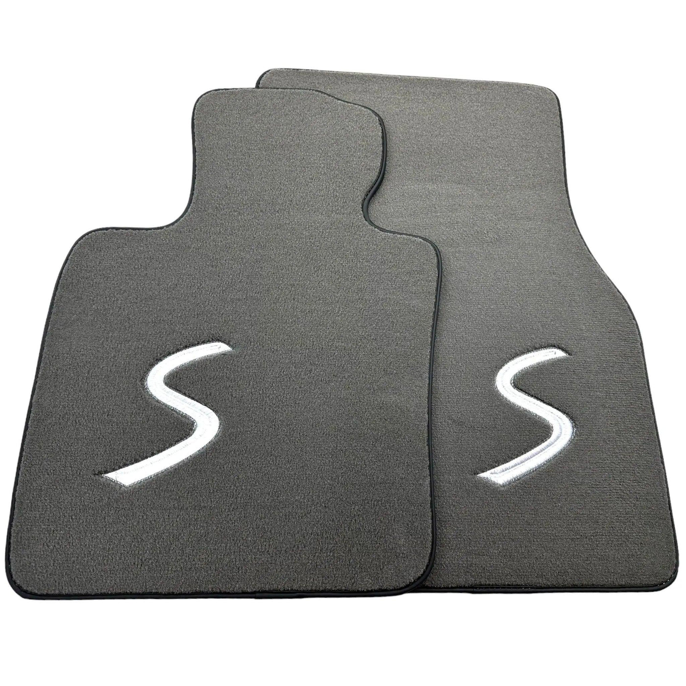 Grey Floor Mats for Mini Cooper / One F55 5-Doors (2015-2023) - AutoWin