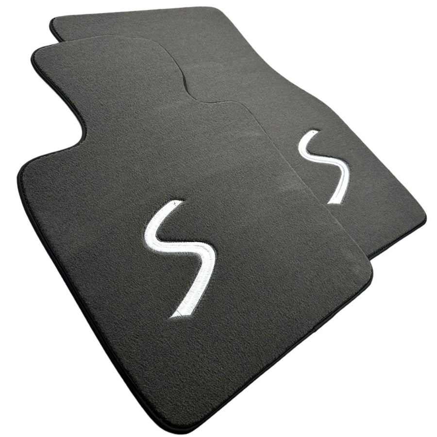 Grey Floor Mats for Mini Cooper / One F55 5-Doors (2015-2023) - AutoWin