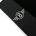 Black Floor Mats for Mini Cooper / One R56 (2007-2014) with Leather | White Trim - AutoWin