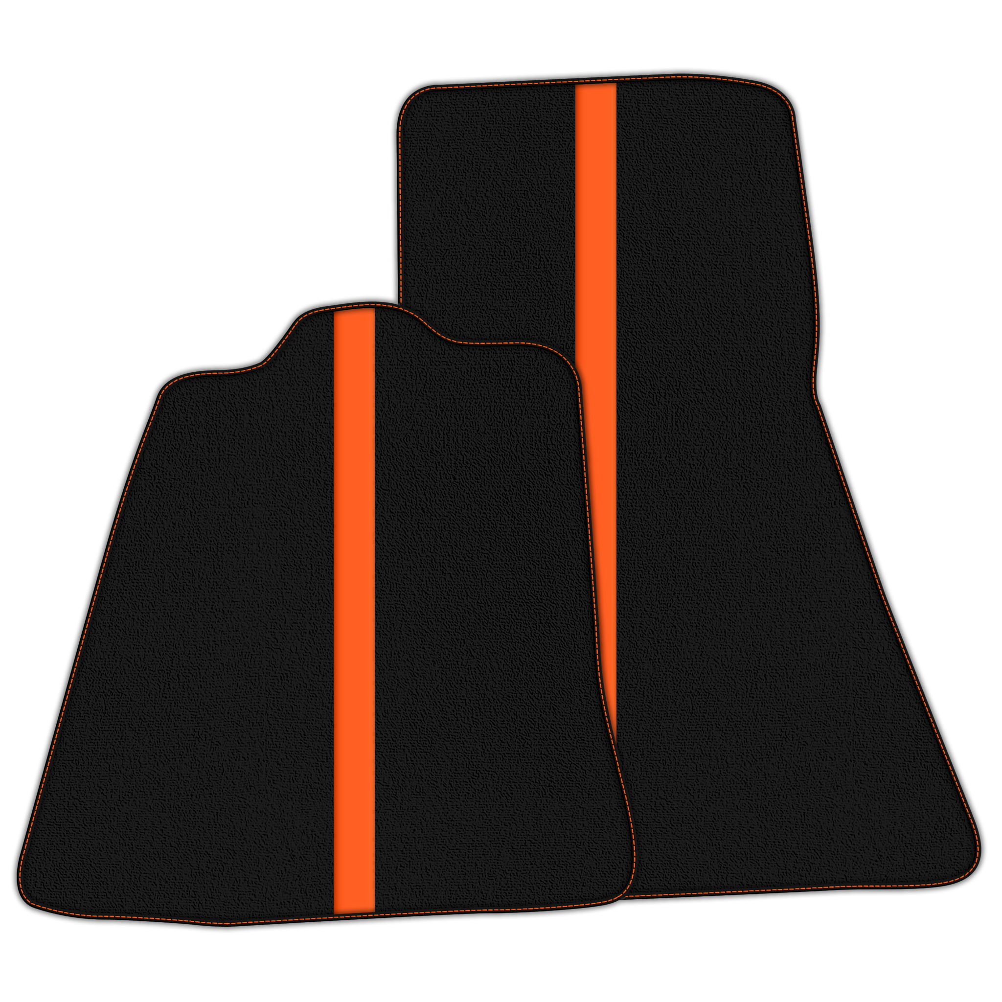 Custom Black Floor Mats for Ferrari 612 Scaglietti (2005-2011)