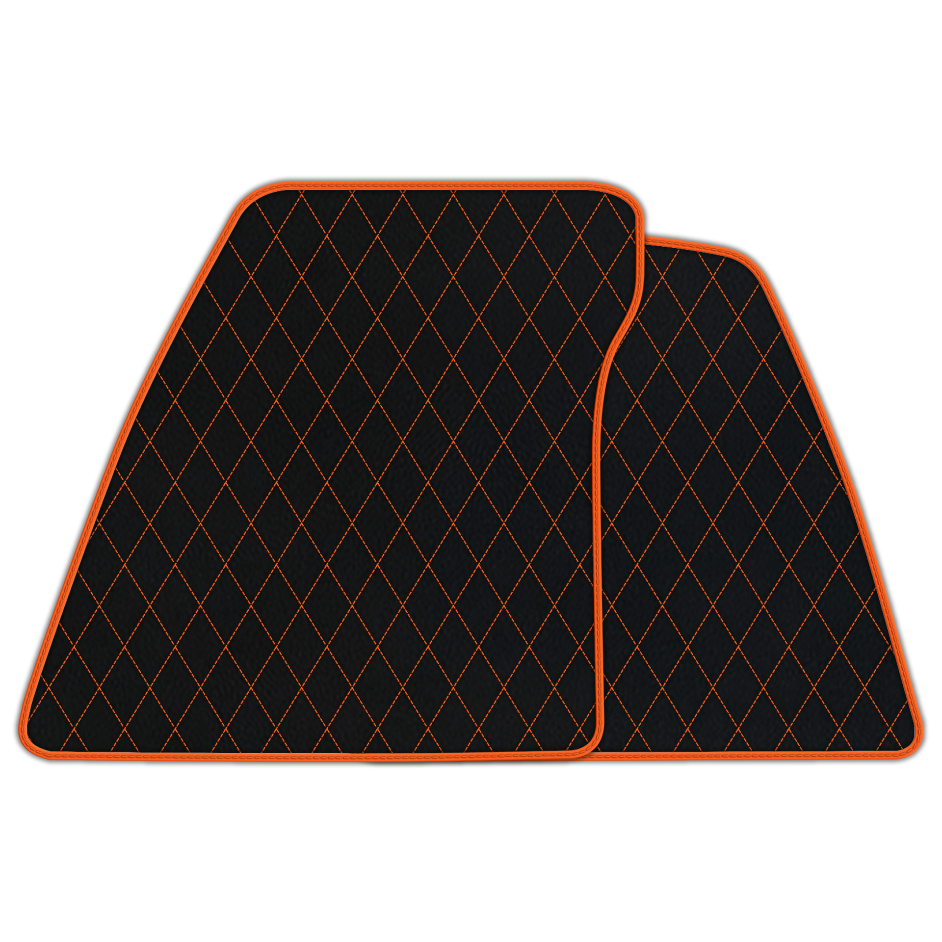 Black Leather Floor Mats for Bentley Mulsanne (2010-2020) | AW1 Design