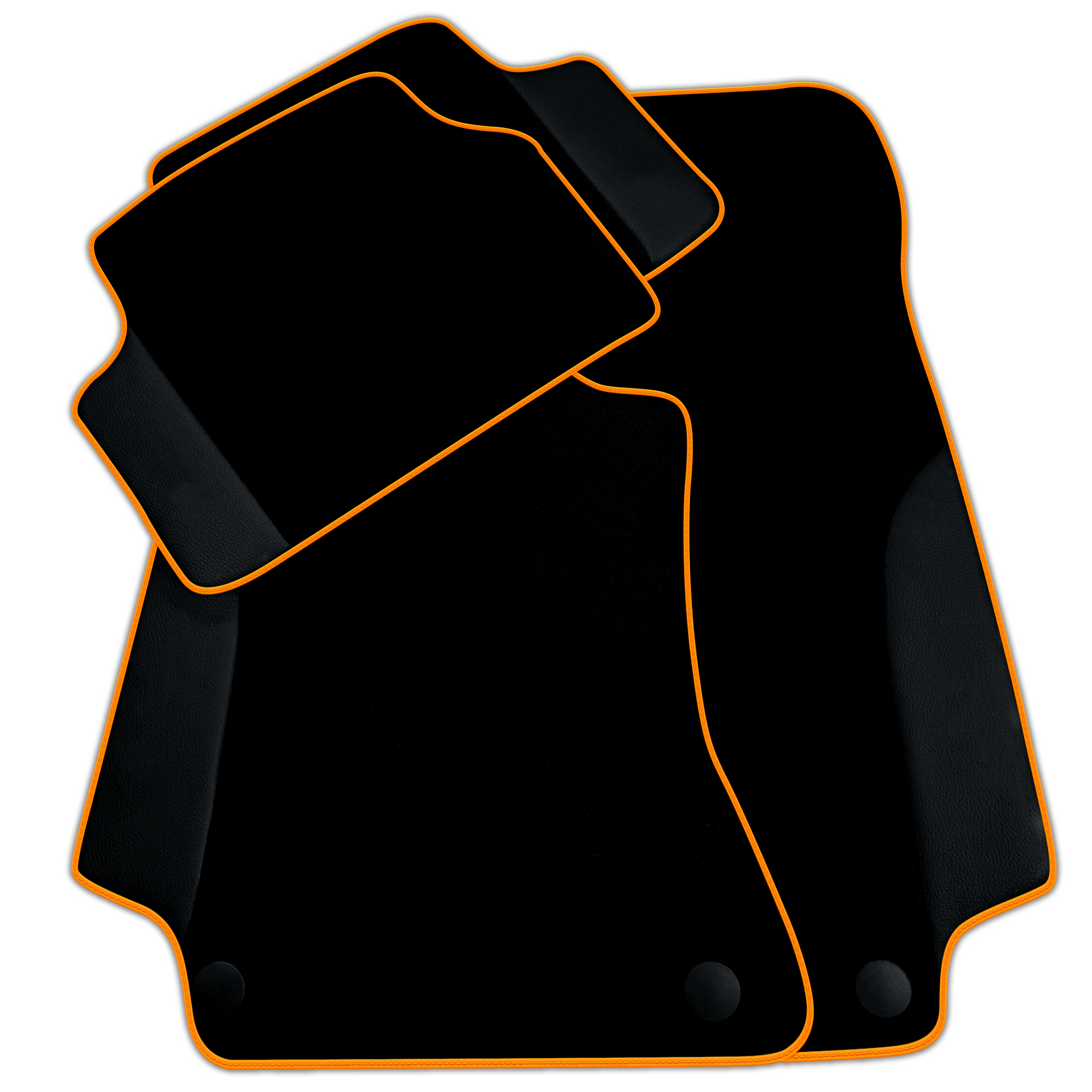 Customizable Black Floor Mats For Mercedes Benz CLA-Class X118 Shooting Brake (2020-2023) Hybrid