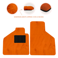 Premium Sheepskin Floor Mats for Lamborghini Aventador (2012-2022)