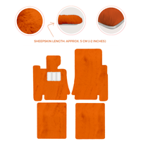 Premium Sheepskin Floor Mats for Bentley Mulsanne (2010-2020)