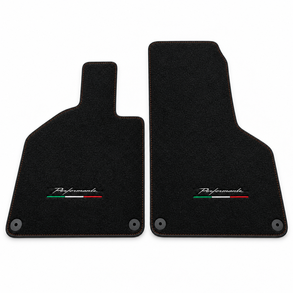 Carbon Fiber Black Floor Mats for Lamborghini Huracan STO