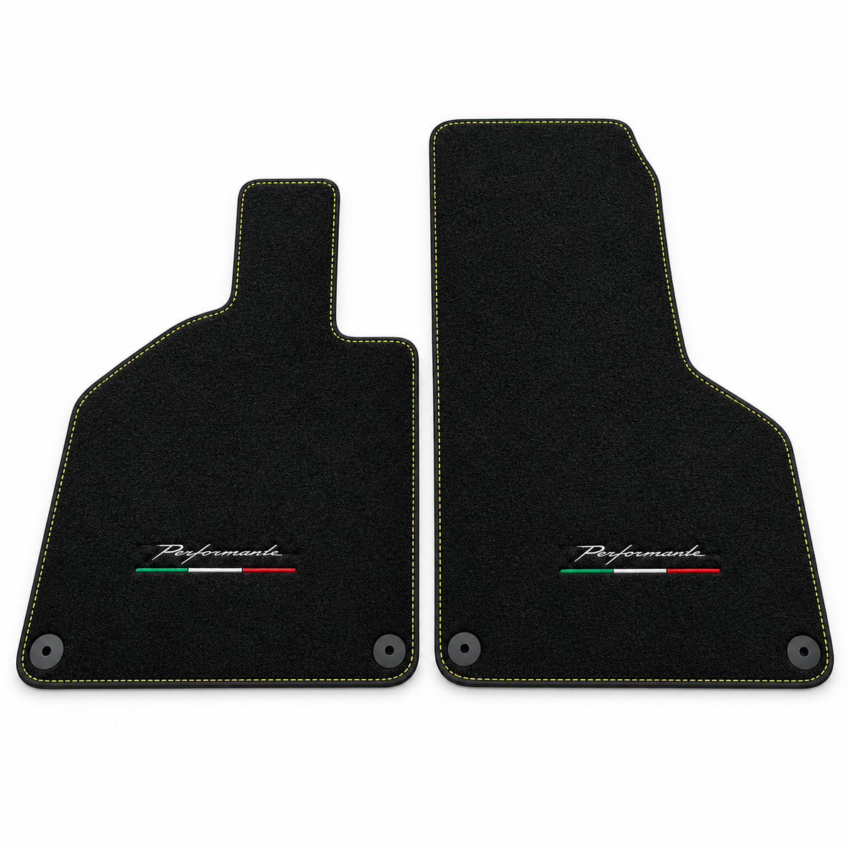 Carbon Fiber Black Floor Mats for Lamborghini Huracan STO