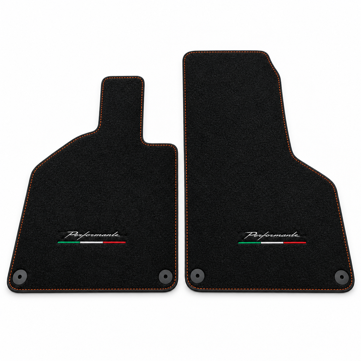 Carbon Fiber Black Floor Mats for Lamborghini Huracan STO