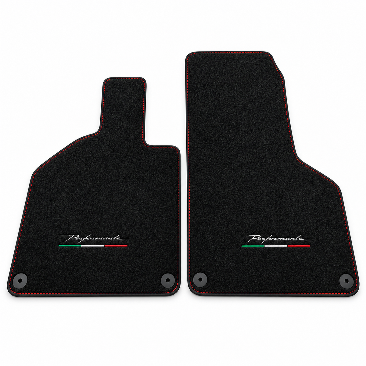 Carbon Fiber Black Floor Mats for Lamborghini Huracan STO